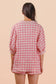Gingham Shorts Set