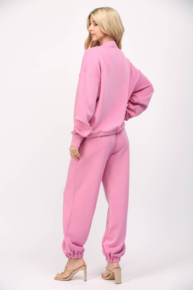 Modal Cowl Neck Sweatshirt