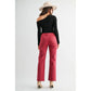 Cranberry Crop Jeans