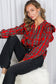 Holiday Feels Plaid Blouse