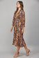 Seasons Change Floral Front Zip Dress