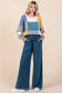 Mineral Wash Wide Leg Pants