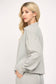 Modal Cowl Neck Sweatshirt