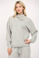 Modal Cowl Neck Sweatshirt