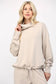 Modal Cowl Neck Sweatshirt
