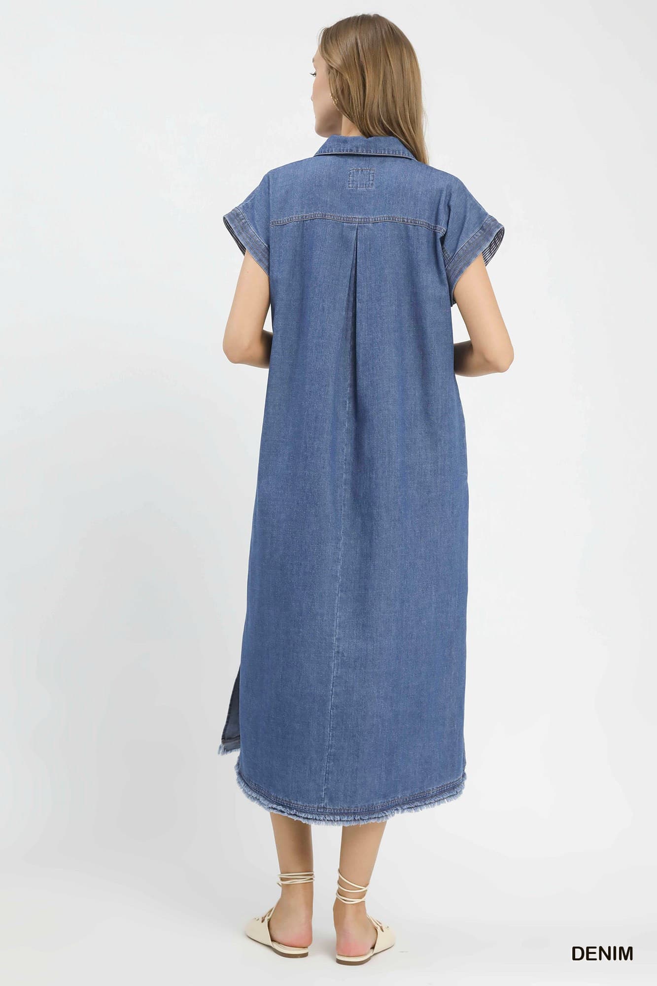 Denim Midi Dress